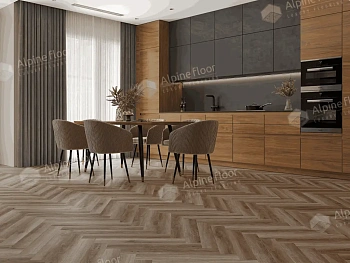 Ламинат Alpine Floor Елка 8 (Herringbone 8) Дуб Пикардия LF102-14